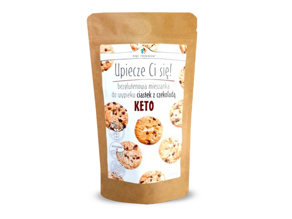 Mieszanka na keto ciastka czek.bezglut.365g Pięć P - Pięć Przemian