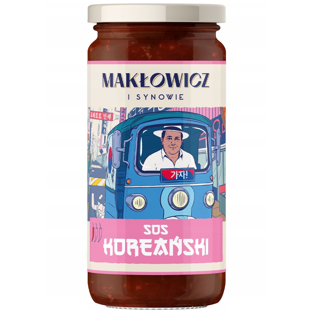 MAKŁOWICZ I SYNOWIE Sos koreański 440g - Makłowicz I Synowie