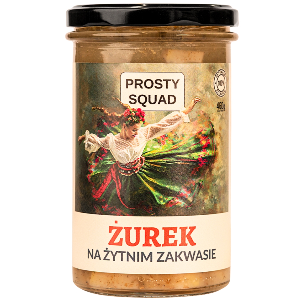Żurek na żytnim zakwasie 460g - Prosty Squad