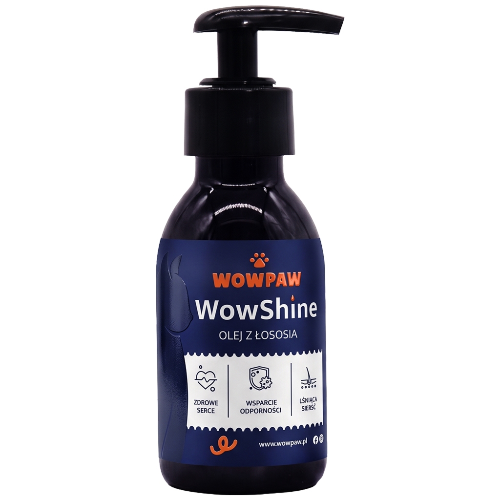 WowPaw WowPaw WowShine Olej z łososia - 100 ml - Wowpaw