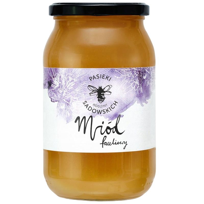 Miód faceliowy 1200g - Pasieki Rodziny Sadowskich