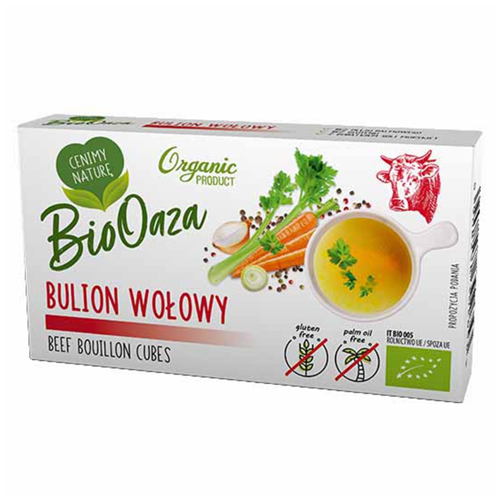 Bulion wołowy BIO 66 g - Biooaza