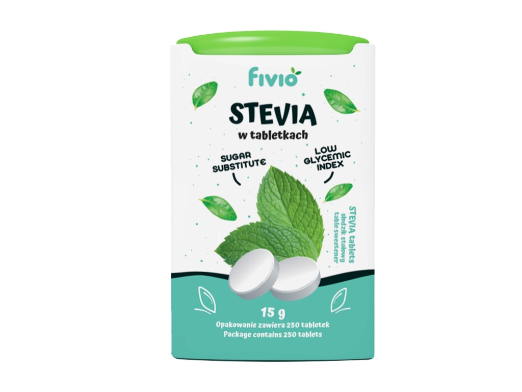 Stevia tabletki 250 tabletek fivio - Fivio