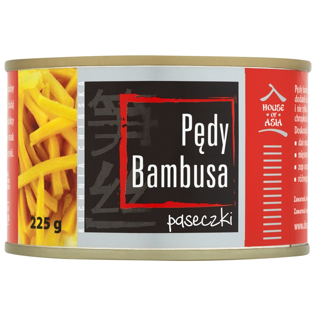 Pędy bambusa paseczki 225g - House Of Asia