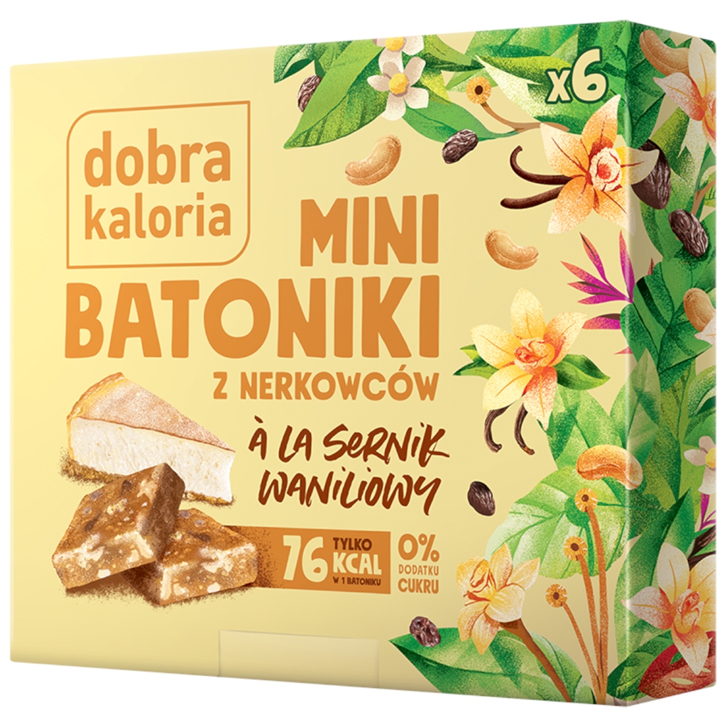 Mini batoniki z nerkowców a'la sernik 102 - Dobra Kaloria