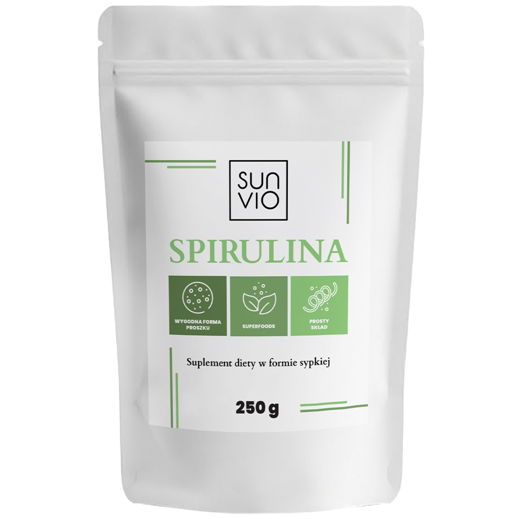 SunVio Spirulina proszek 250g - Sunvio