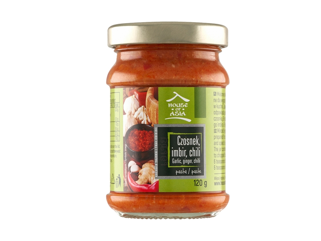 Pasta z czosnku, imbiru i chili 120g - House Of Asia