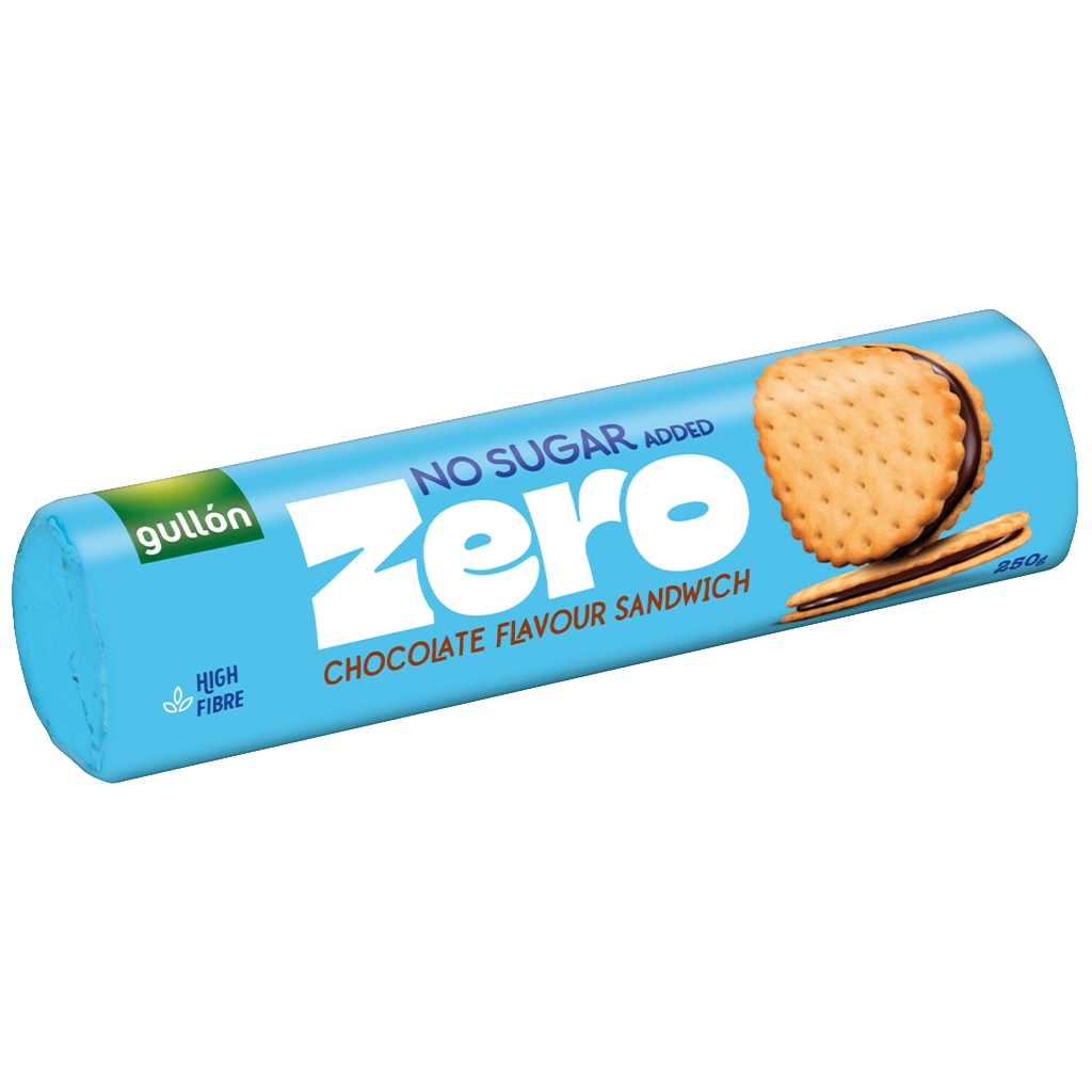 Gullón Markizy z nadzieniem kakaowym bez dodatku cukru 250 g - Gullón