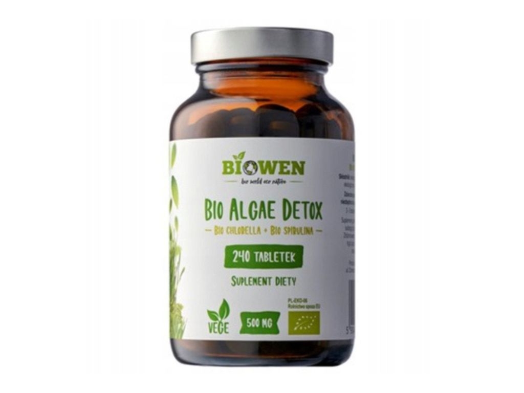 BIO algae detox 240 kapsułek - Biowen