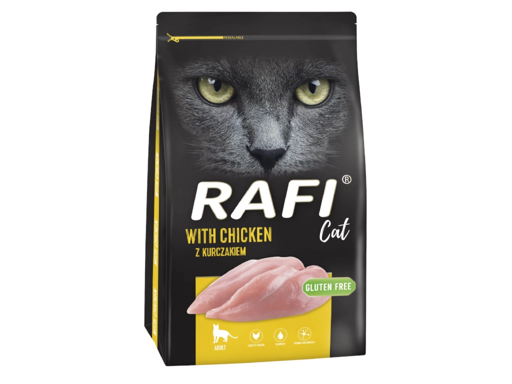 RAFI Sucha karma dla kota z kurczakiem 7 kg
