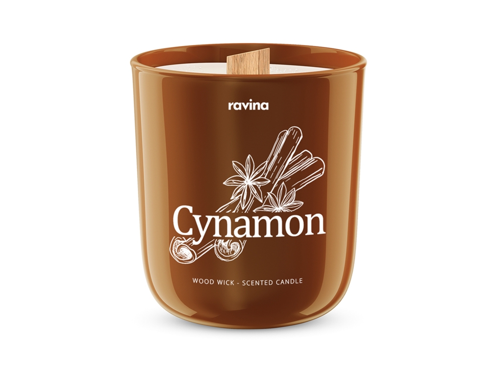 ravina Świeca zapachowa Cynamon 175g ravina