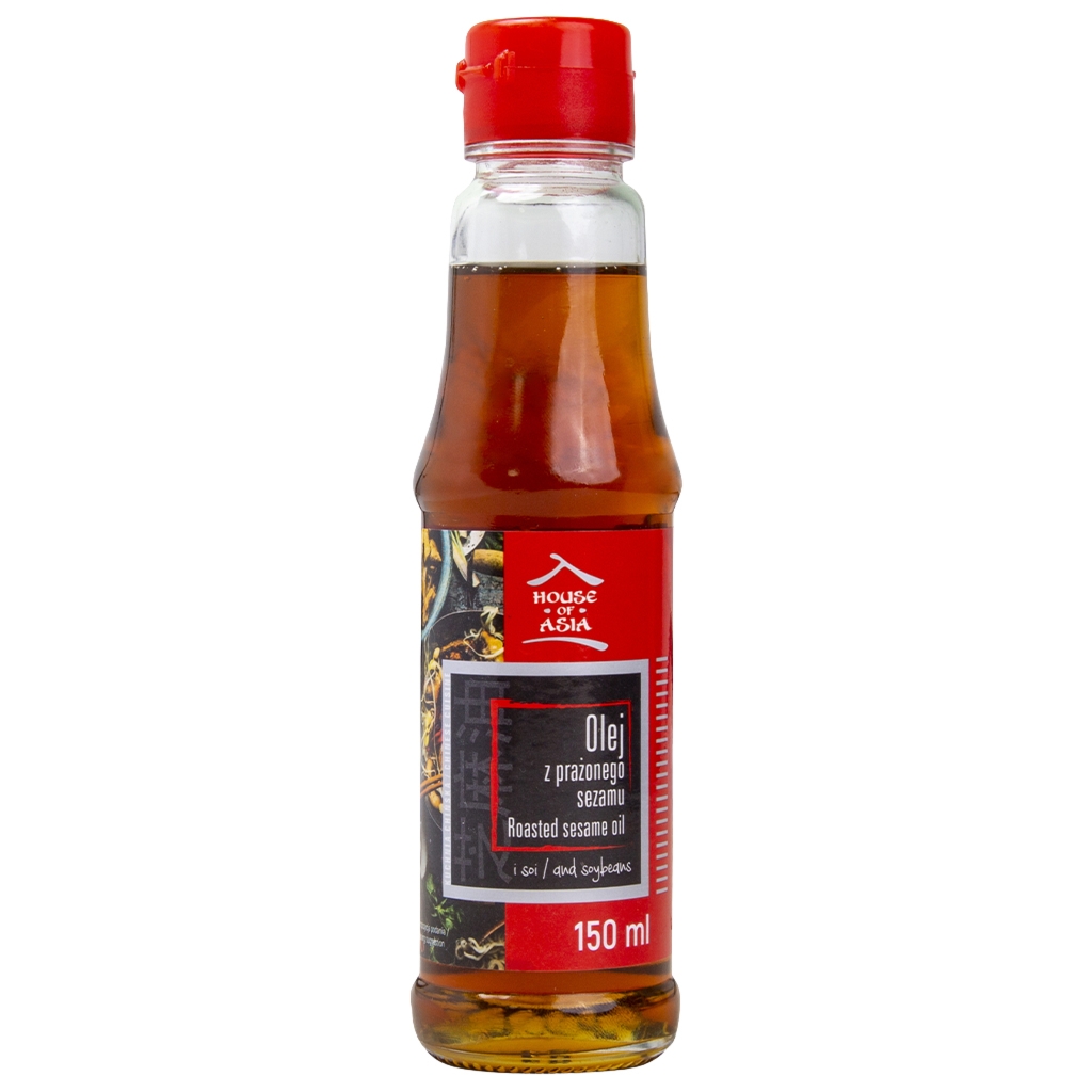 House of Asia Olej z prażonego sezamu 150ml - House Of Asia