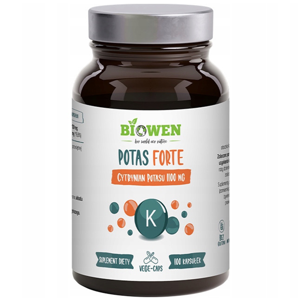 Biowen Potas Forte - 100 kaps. - Biowen
