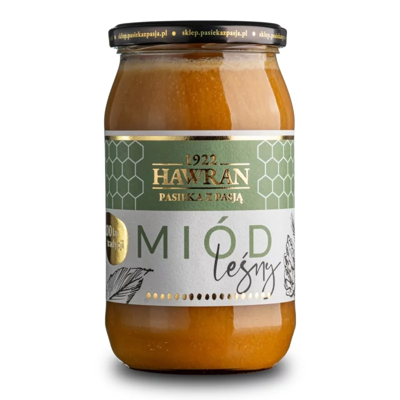 Miód leśny 1050g - Hawran