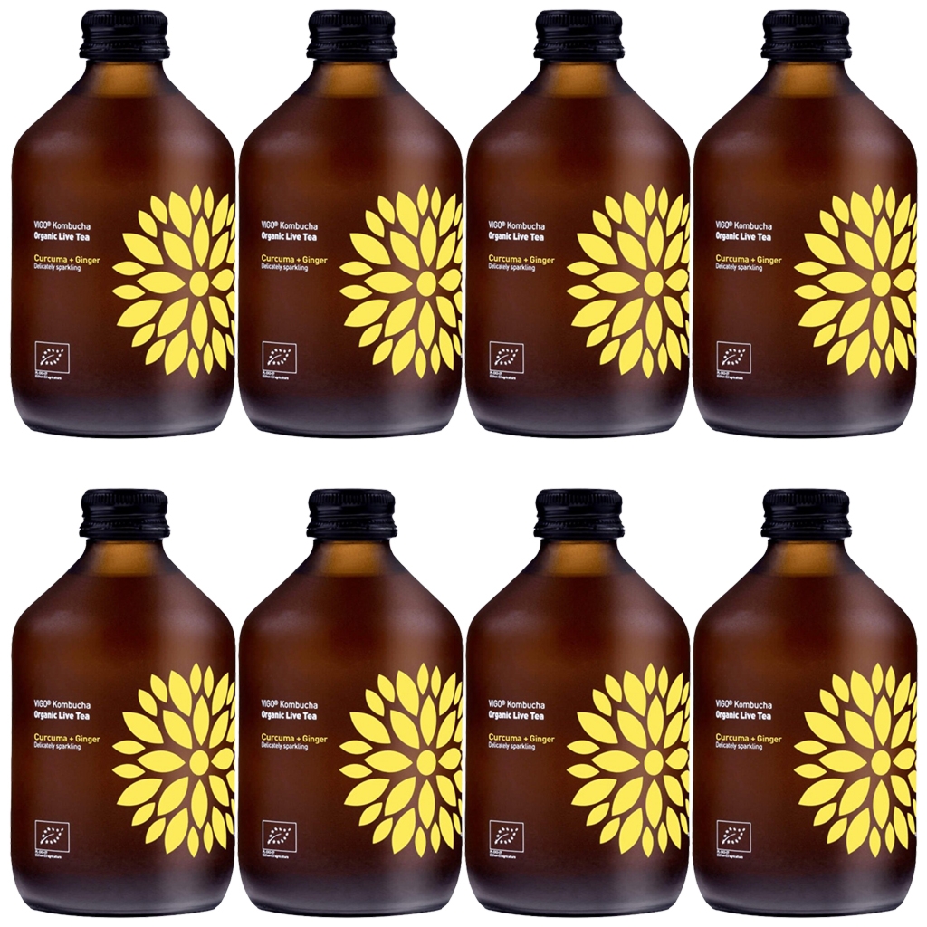 VIGO Kombucha BIO Kurkuma+Imbir 330ml 8 szt - Vigo