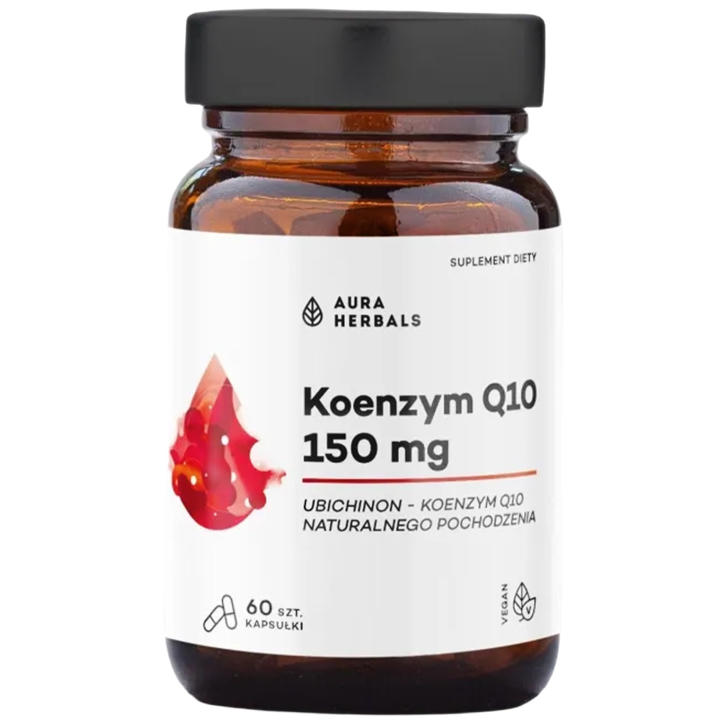 AURA HERBALS Koenzym Q10, 150 mg, kapsułki 60 szt. - Aura Herbals