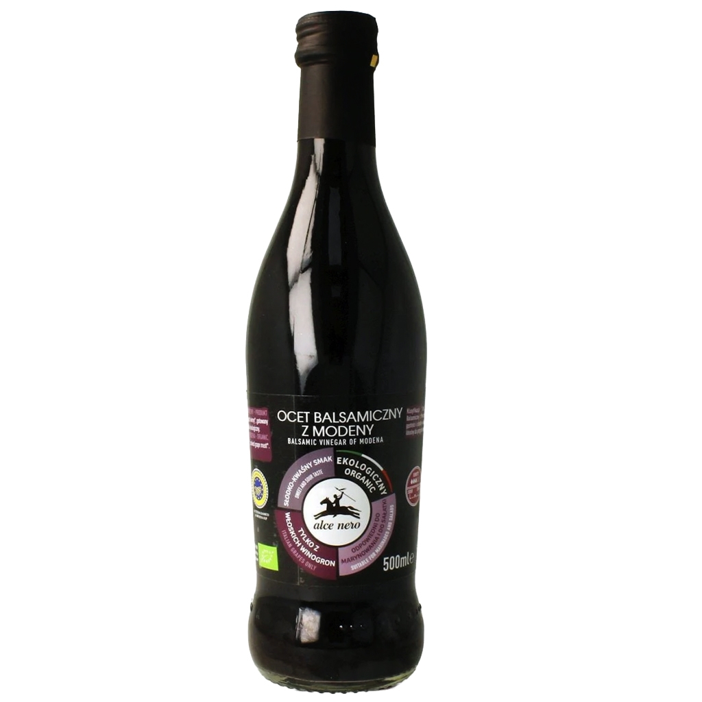 ALCE NERO Ocet balsamiczny z modeny filtrowany bio 500 ml - Alce Nero