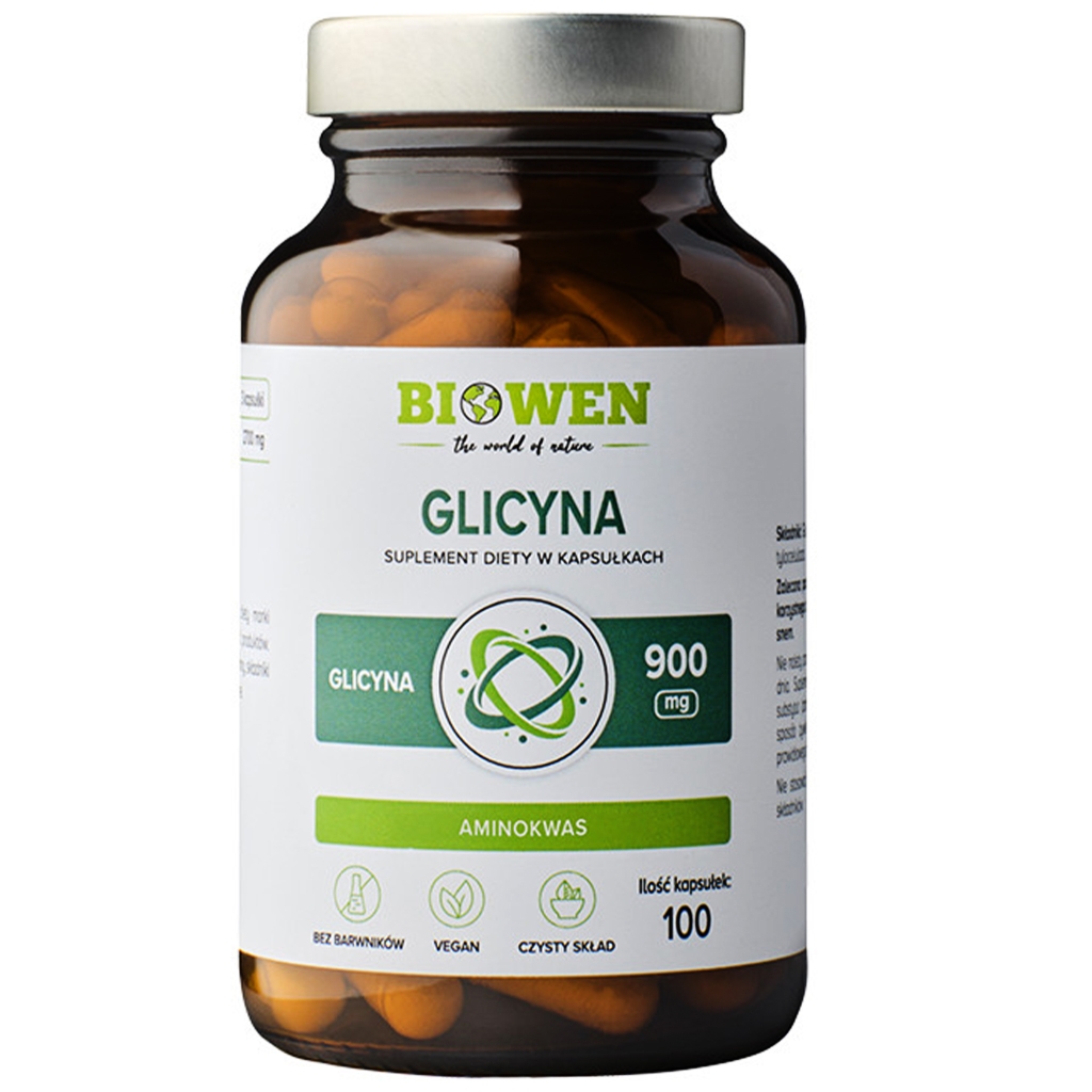 Glicyna - 100 kapsułek - Biowen