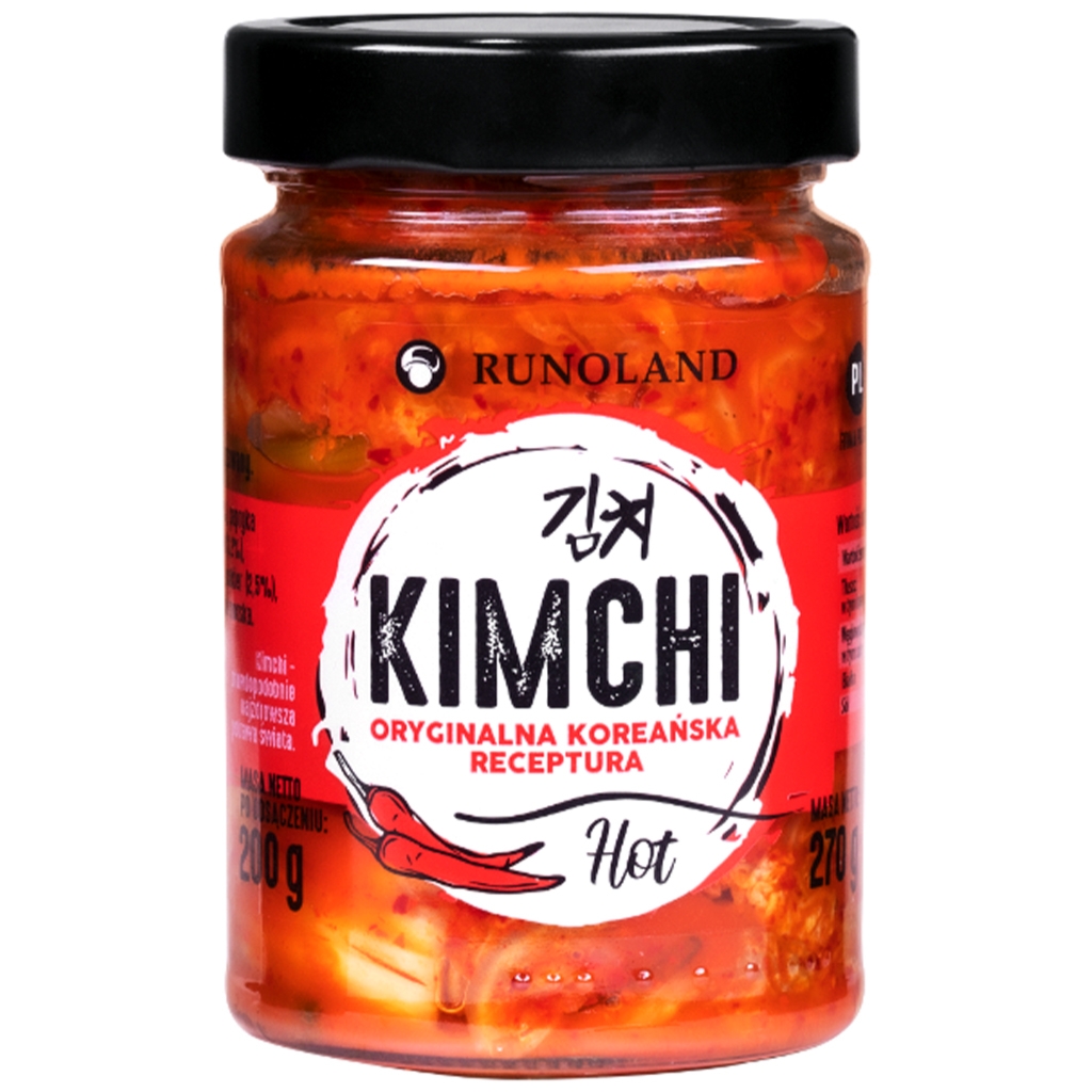 Kimchi hot tradycyjne 300g - Runoland