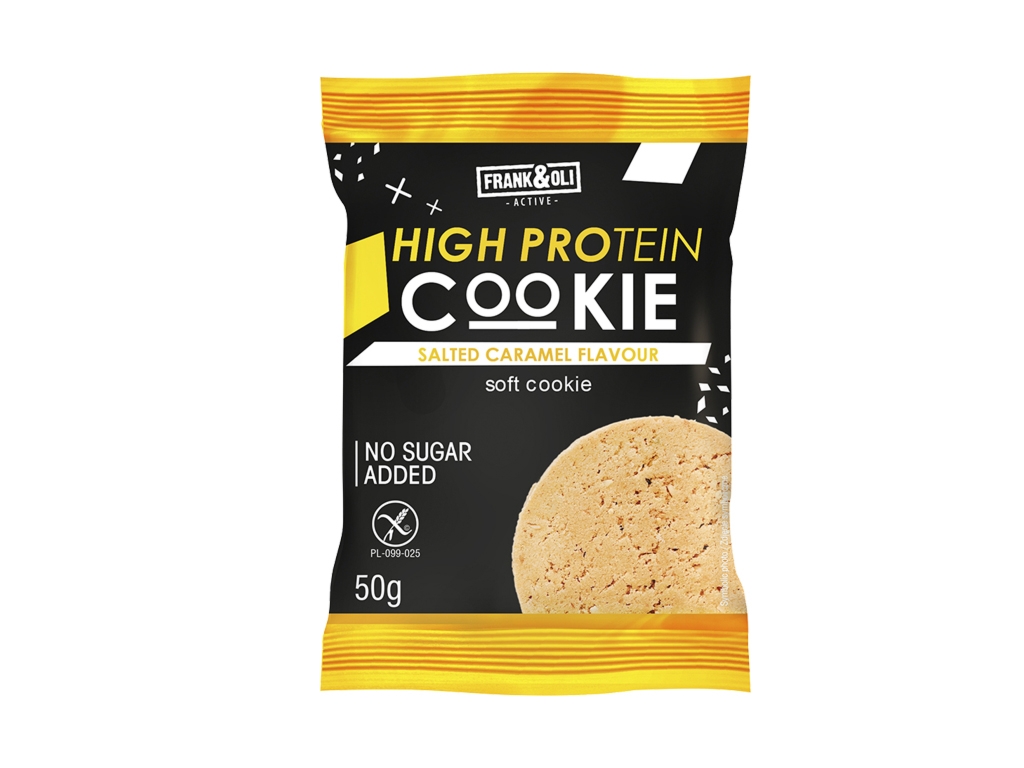 Ciasteczko proteinowe słony karmel 50g - Frank&oli