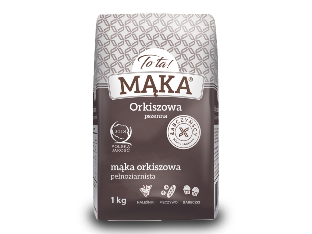 Mąka Orkiszowa Pełnoziarnista 1k To ta! - Cosdlazdrowia.pl