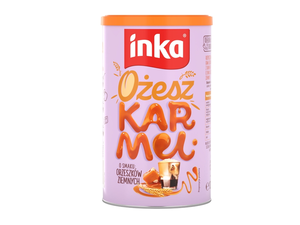 Rozpuszczalna kawa zbożowa o smaku orzeszków ziemnych 120g Inka - Inka