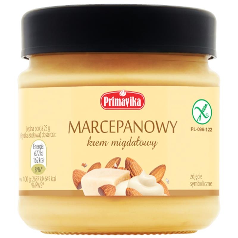 Marcepanowy krem migdałowy 185g - Primavika