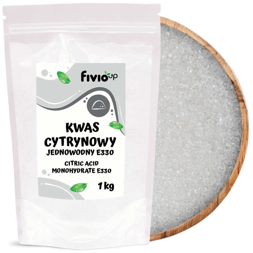fivio Kwas cytrynowy jednowodny E330 1 kg - Fivio