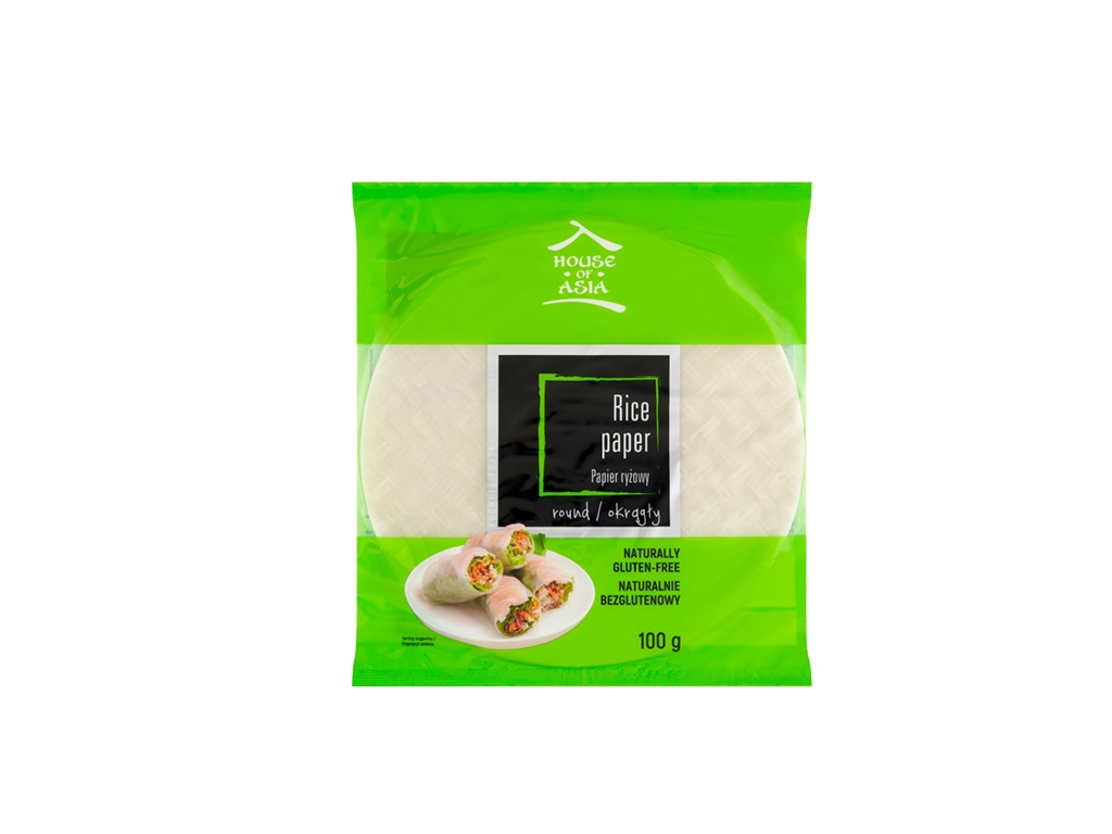 Papier ryżowy do sajgonek i spring rolls 100g - House Of Asia