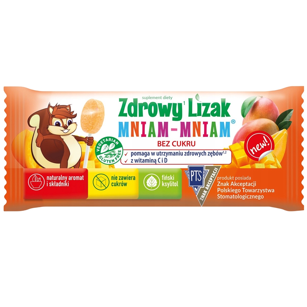 Lizak o smaku mango - 1 szt - Starpharma