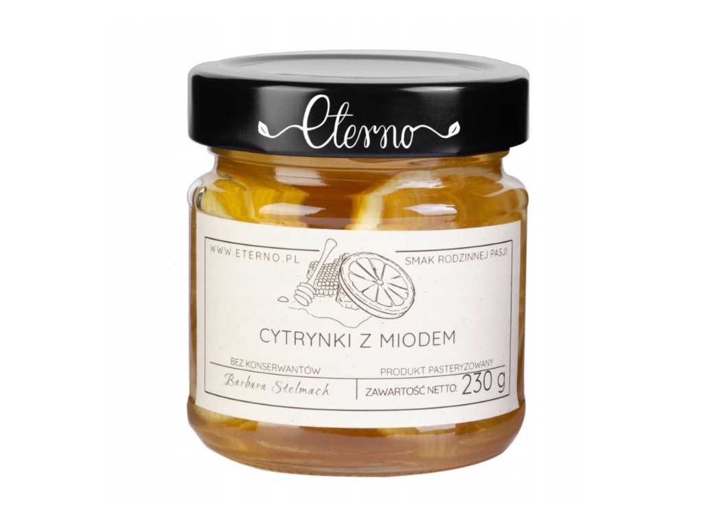 Cytrynki z miodem w syropie 230g - Eterno