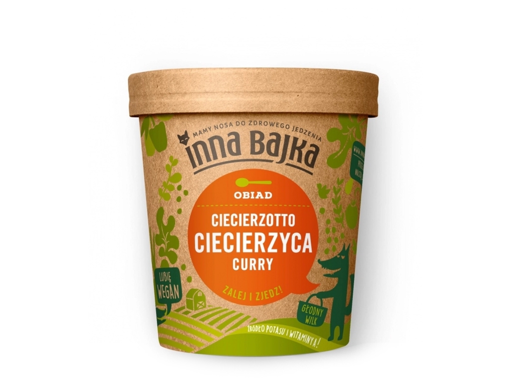 Danie obiadowe CIECIERZOTTO ciecierzyca i curry 70g - Inna Bajka