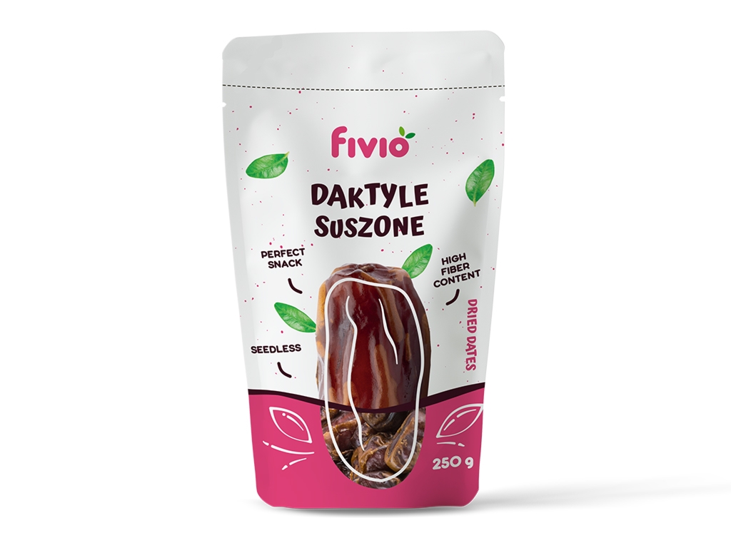 Daktyle bez pestek 250g - Fivio