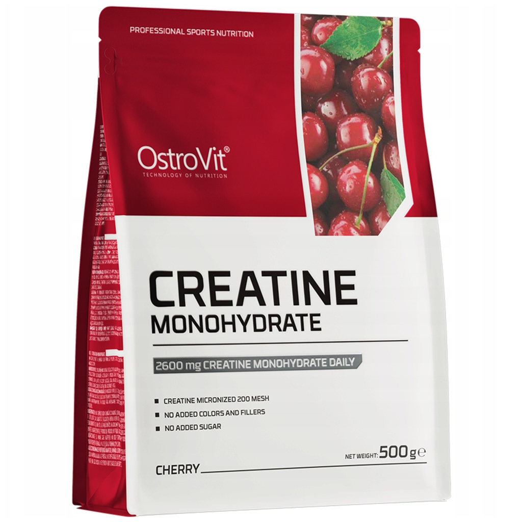 OstroVit Creatine Monohydrate 500 g cherry - Ostrovit