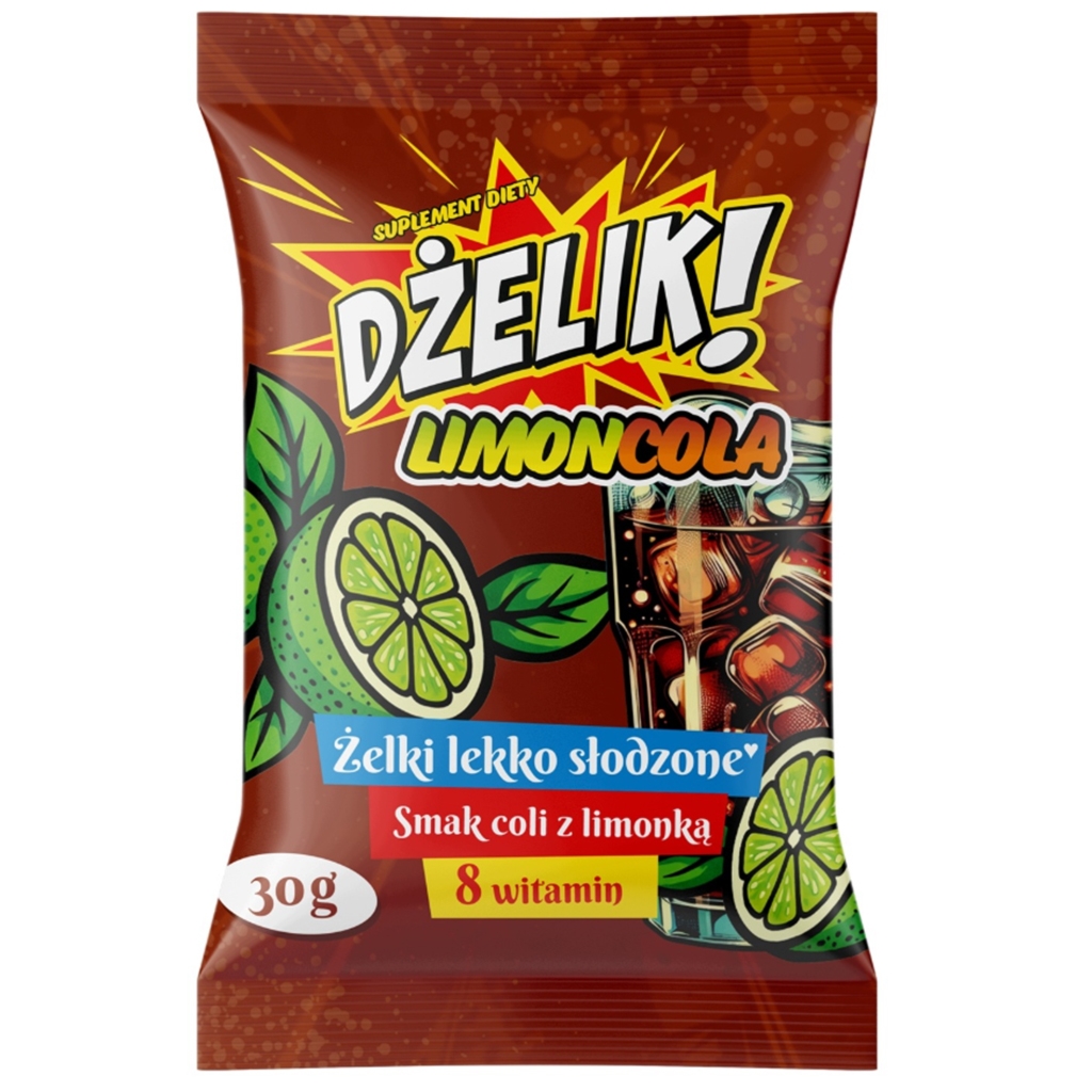 STARPHARMA DŻELIK! LIMONCOLA Żelki Lekko Słodzone o Smaku Coli 30g