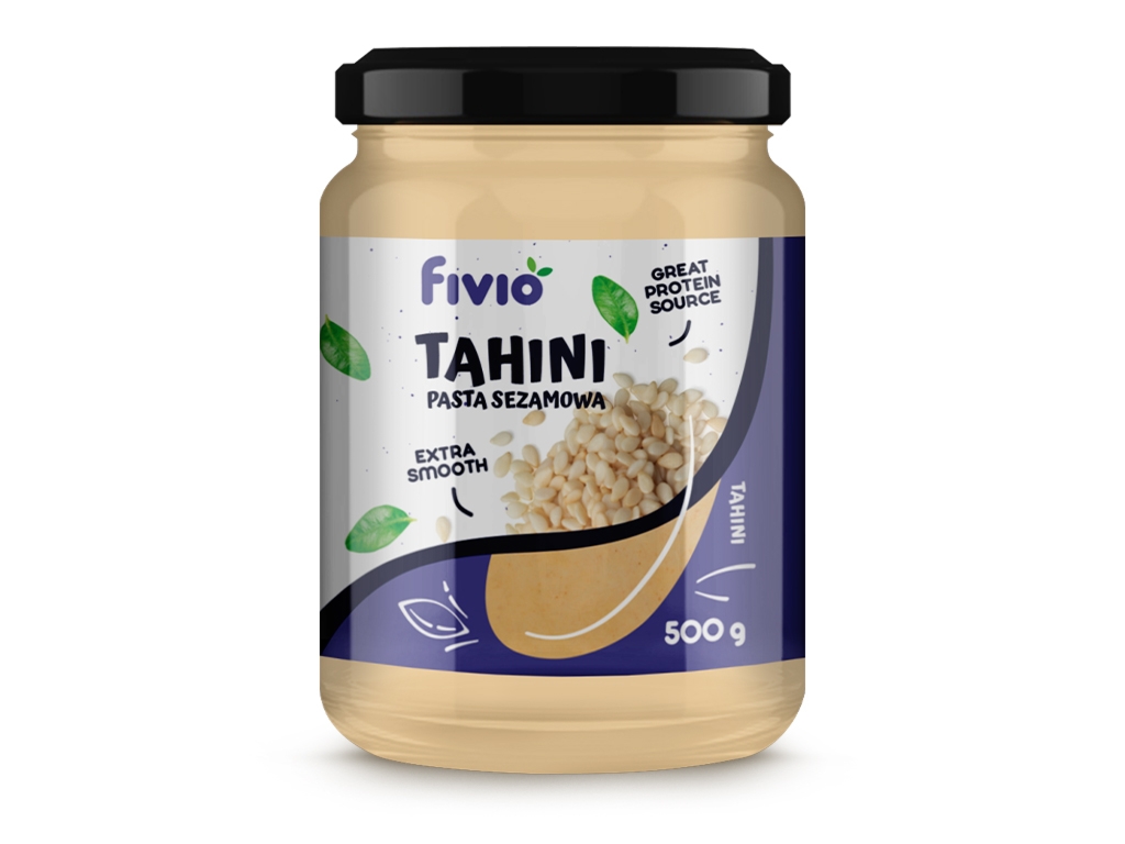 Tahini pasta sezamowa 500g - Fivio