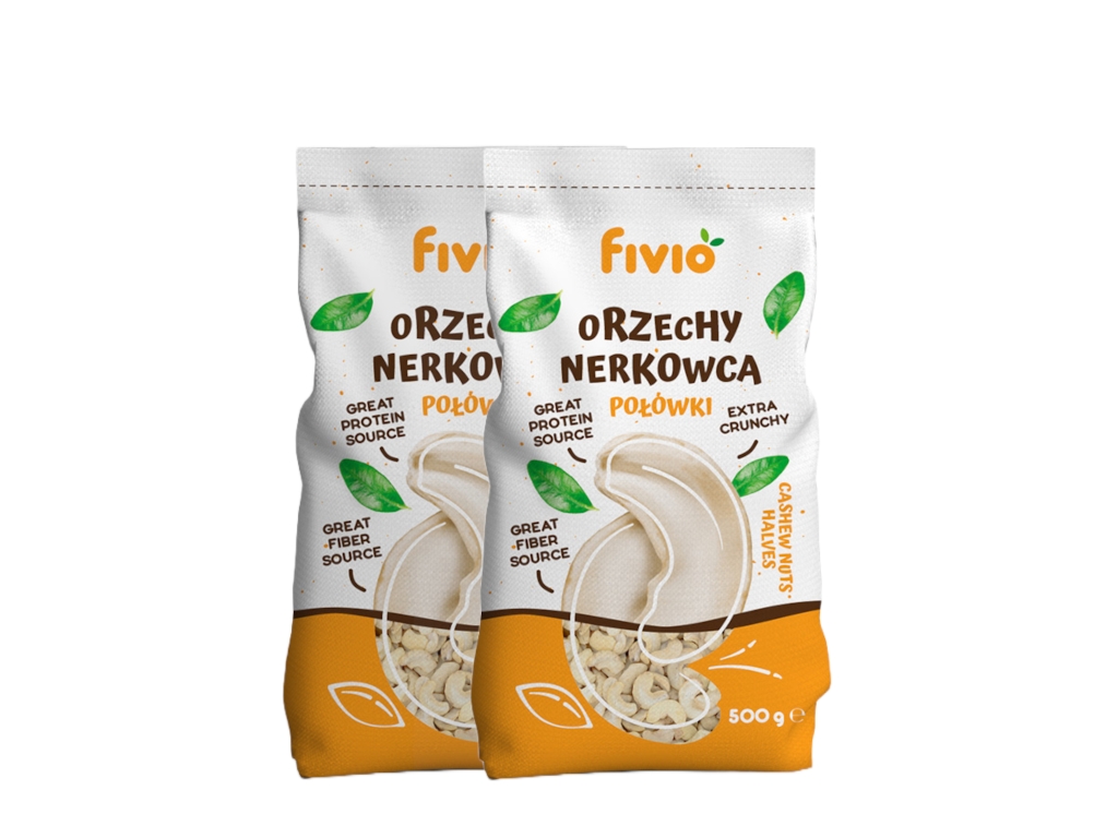 Orzechy Nerkowca połówki 1 kg - Fivio