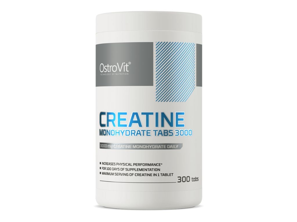 Monohydrat kreatyny 3000mg 300 tabletek - Ostrovit