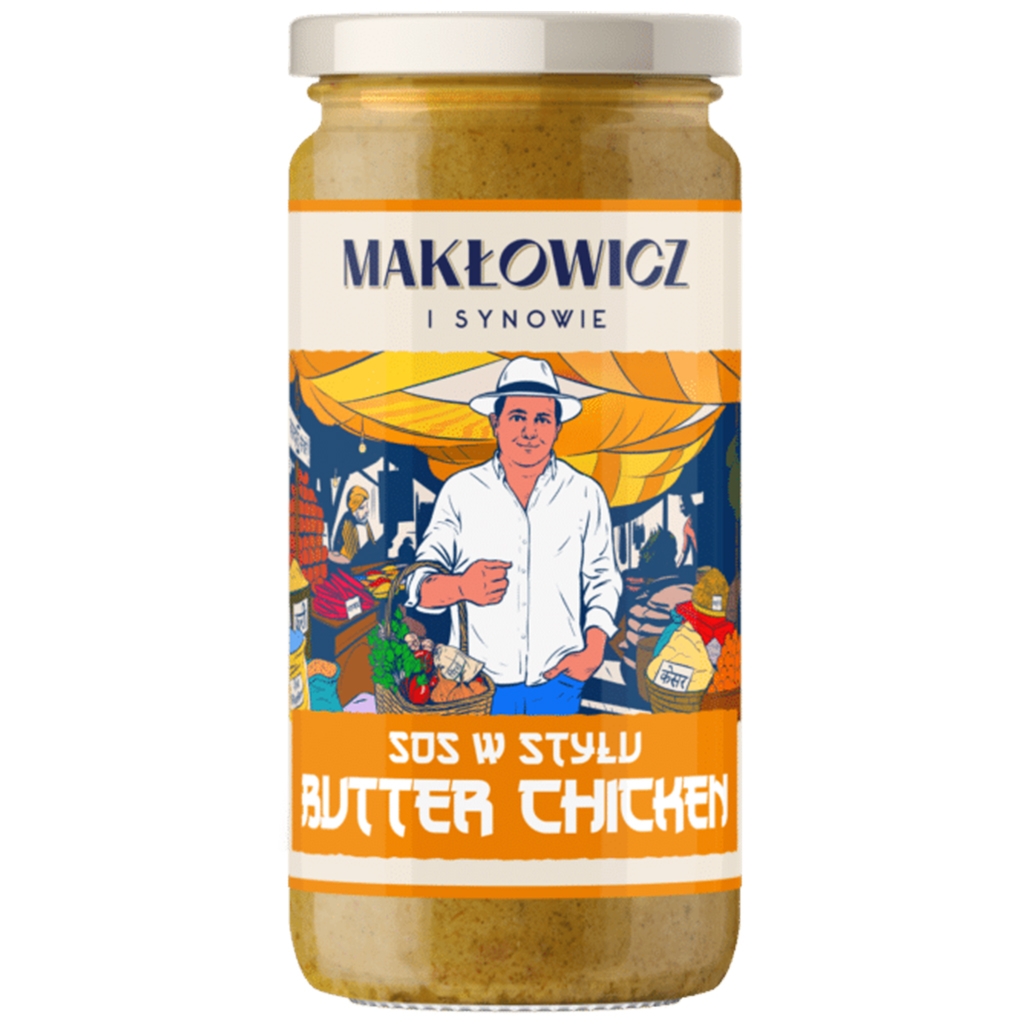 MAKŁOWICZ I SYNOWIE Sos butter chicken 400 g - Makłowicz I Synowie
