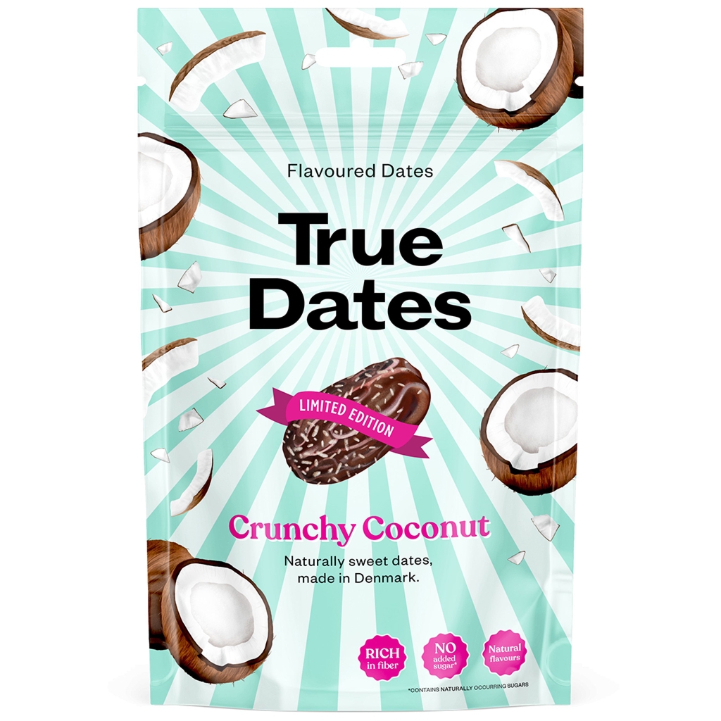True Dates Daktyle Crunchy Coconut 100 g