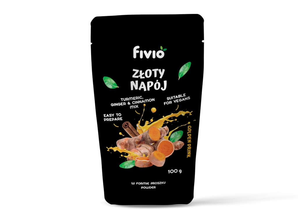 Złoty napój proszek 100g - Fivio
