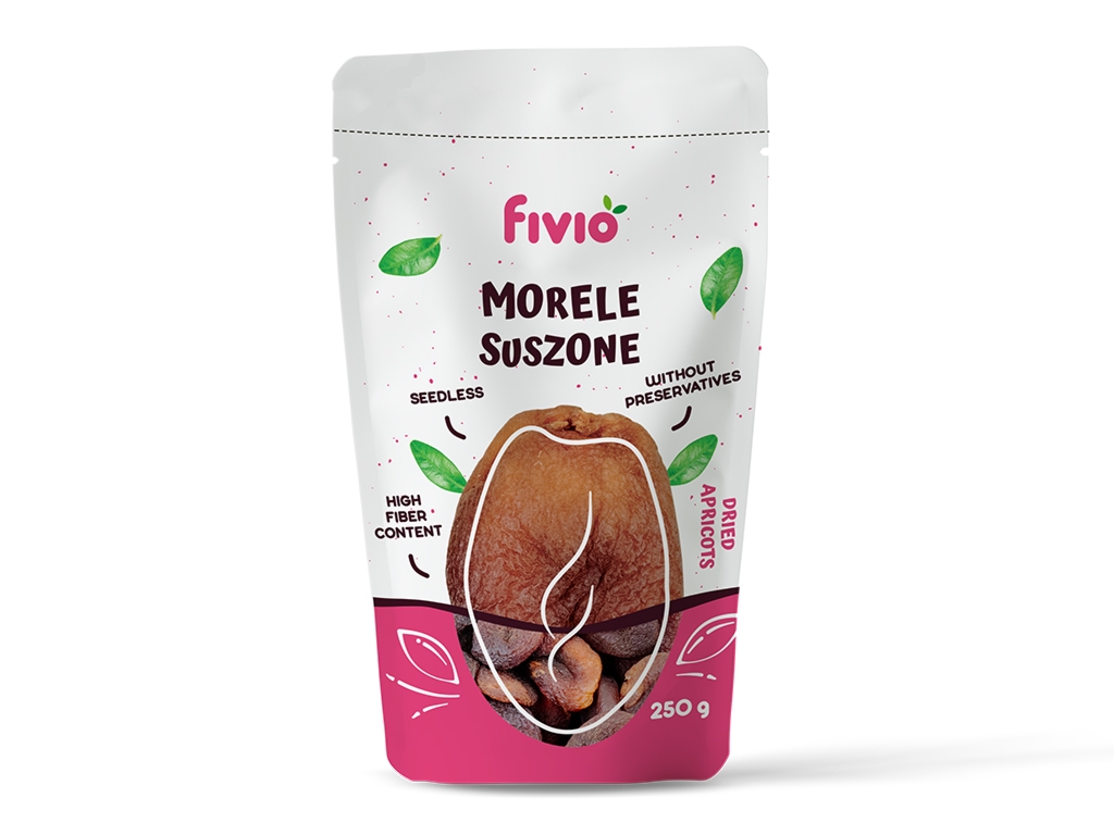 Morele suszone 250g - Fivio