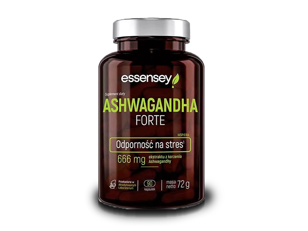 Ashwagandha Forte 72g 90 kapsułek - Essensey