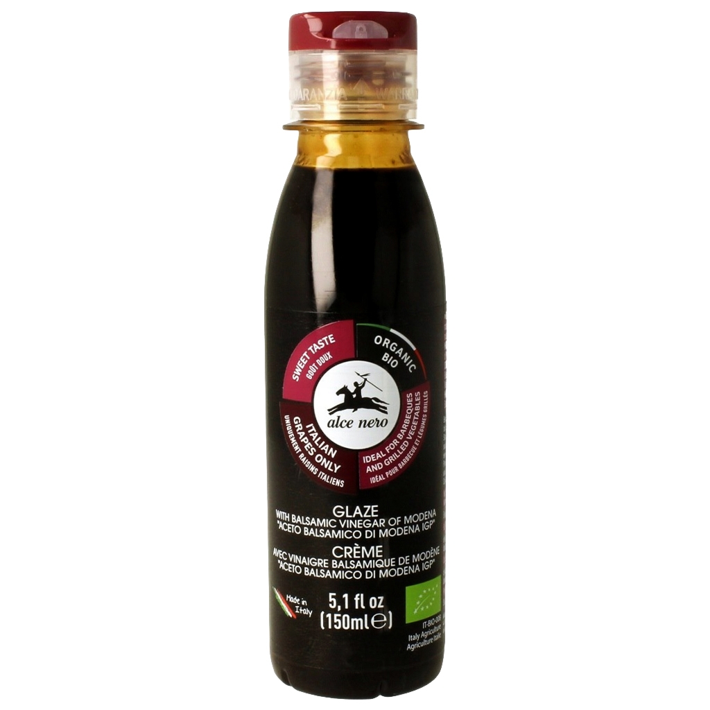 Krem na bazie octu balsamicznego z modeny (glaze) bio 150ml - Alce Nero