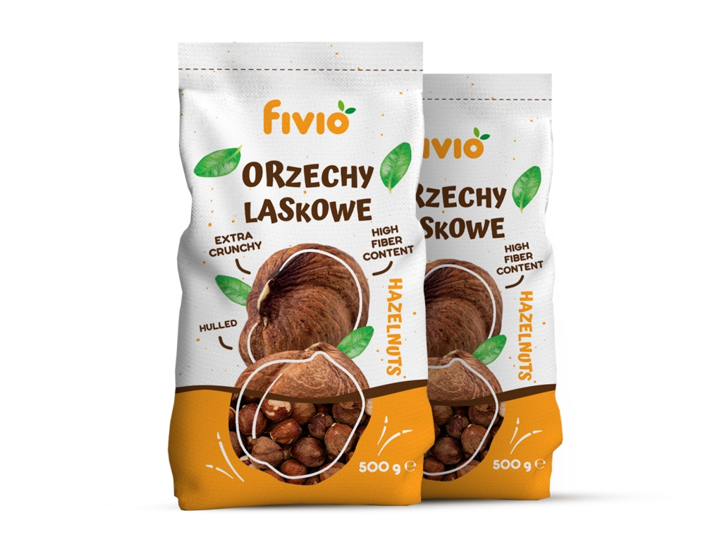 Orzechy laskowe łuskane 1 kg - Fivio