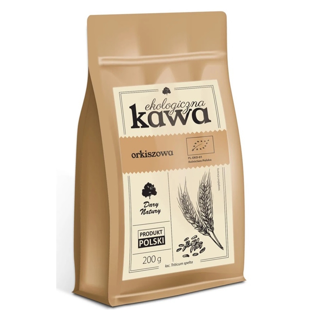 Kawa orkiszowa EKO 200g - Dary Natury