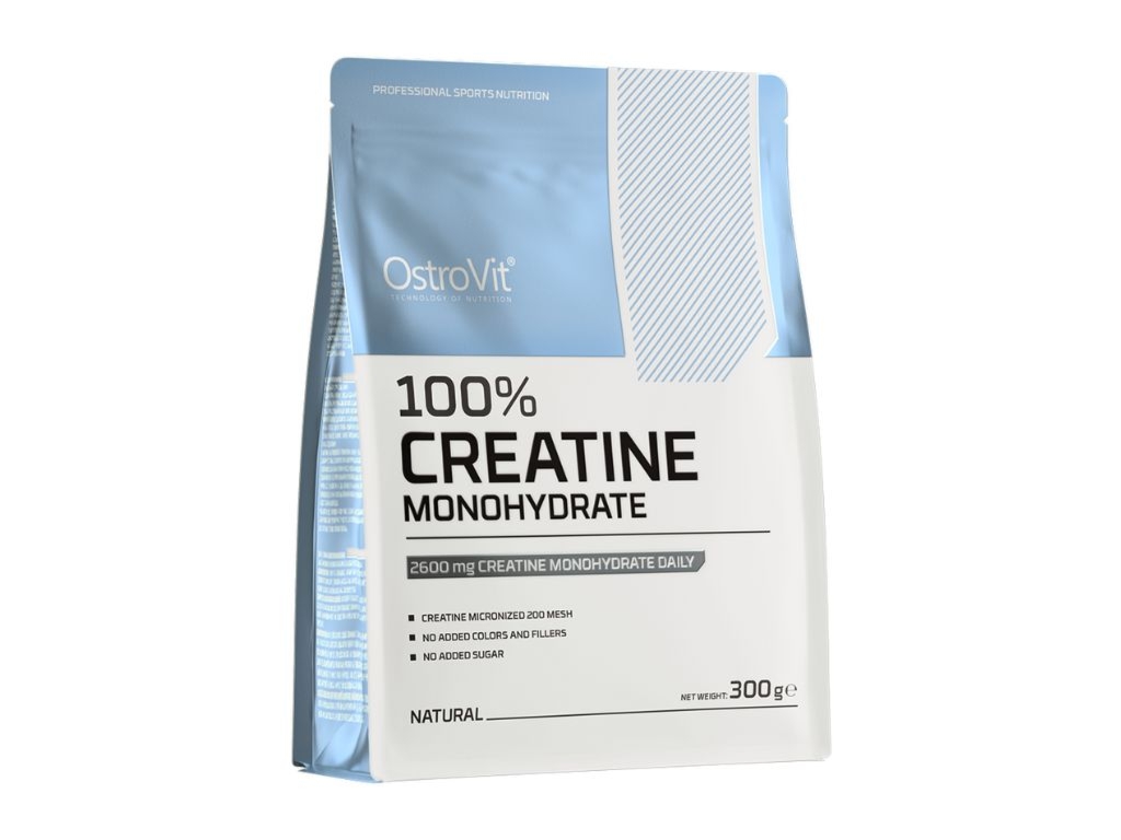 Monohydrat kreatyny naturalny w proszku 300g - Ostrovit
