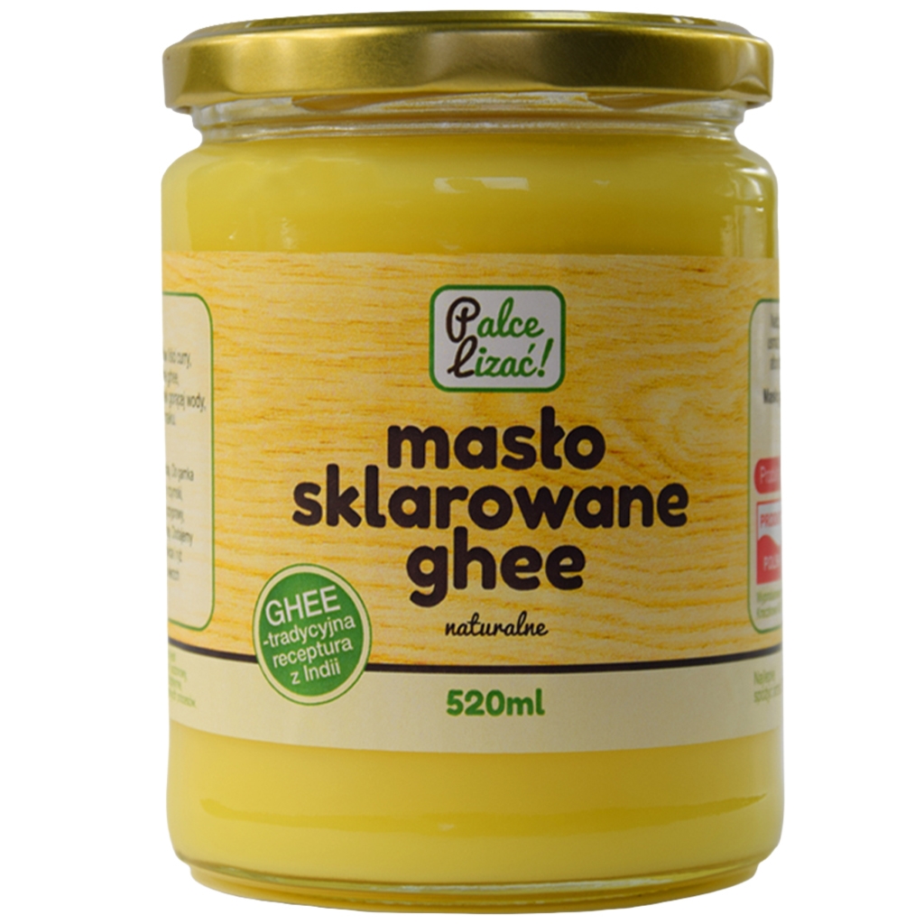 Masło sklarowane ghee klasyczne 500 g - Palce Lizać