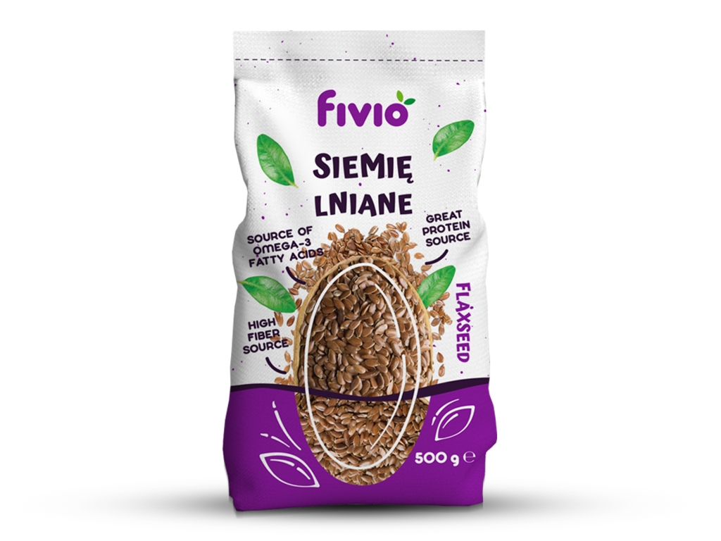 Siemię lniane 500g - Fivio