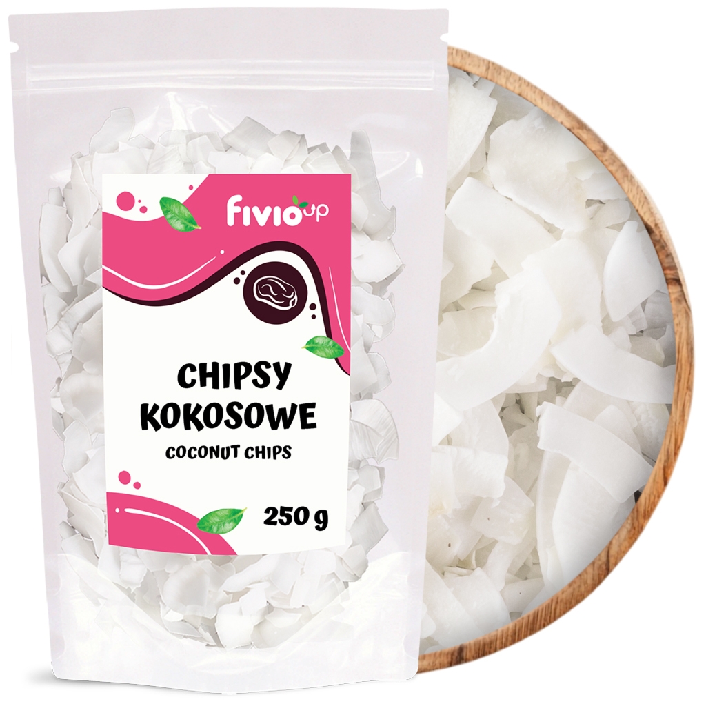 fivio Chipsy kokosowe 250 g - Fivio
